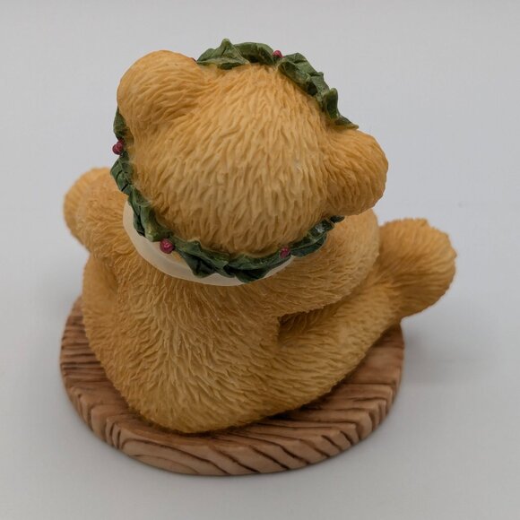 Cherished Teddies Margy "Wrapping Up A LIttle Holiday Joy" (475602) 1998 - Picture 4 of 8